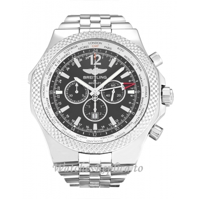 Breitling Bentley GMT Black Dial A47362-49 MM