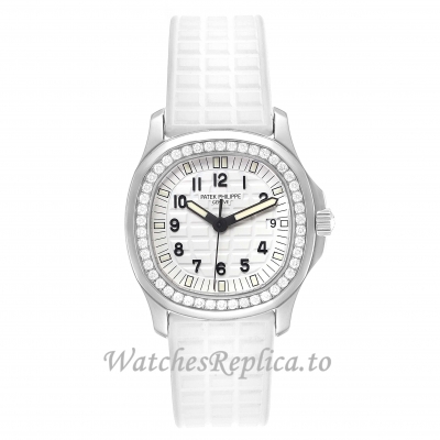 Replica Patek Philippe Aquanaut Diamond Ladies Watch 5067A/024