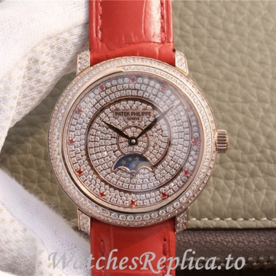 Patek Philippe Replica Complications 4968 Leather strap 33.3MM
