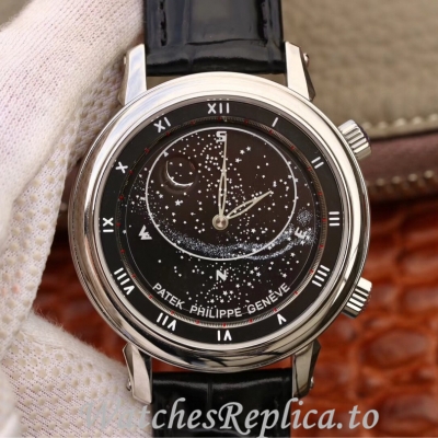 Patek Philippe Replica Complications 5102 Leather strap 43MM
