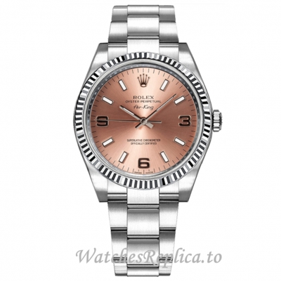 Replica Rolex Air King 114234 34MM Stainless steel strap Mens Watch