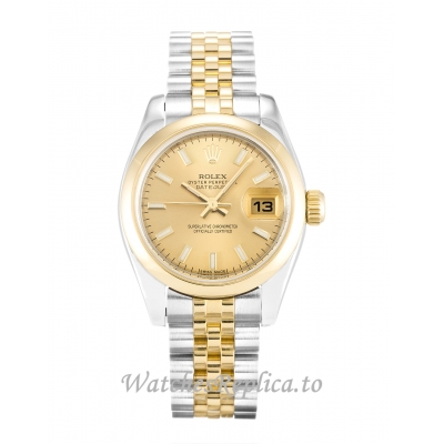 Rolex Datejust Lady Champagne Dial 179163 26MM
