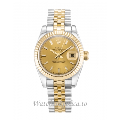 Rolex Datejust Lady Champagne Dial 179173 26MM