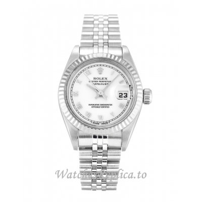 Rolex Datejust Lady White Dial 69174 26MM