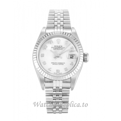 Rolex Datejust Lady Mother of Pearl   White Dial 79174 26MM