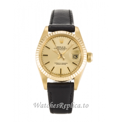 Rolex Datejust Lady Champagne Dial 6917 26MM