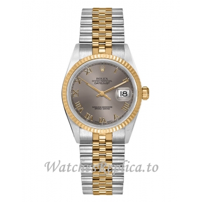 Fake Rolex Datejust 68273 Silver Dial Gold & Steel Women's 31MM