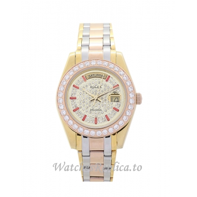 Rolex Day Date Yellow gold with Diamonds Dia 36MM