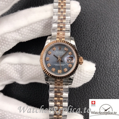 Swiss Rolex Datejust Replica Stainless steel strap 26MM Mother of pearl Dial 