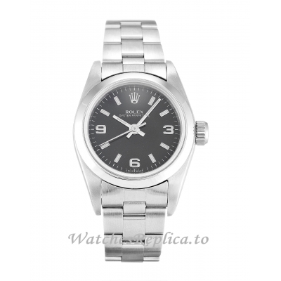 Rolex Lady Oyster Perpetual Black Dial 67180-26 MM