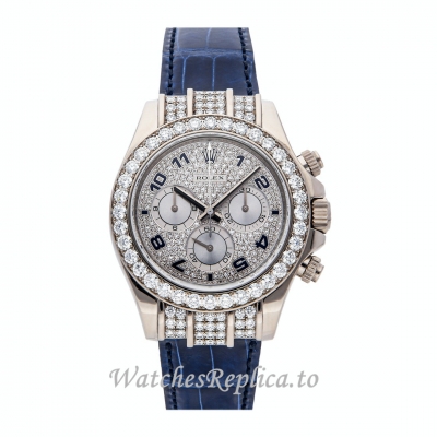Replica Rolex Cosmograph Daytona 116599RBR Diamond Bezel 40MM Mens Watch