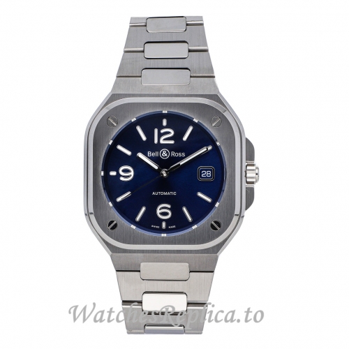 Replica Bell Ross BR 05 BR05A BLU ST SST 40MM Mens Watch